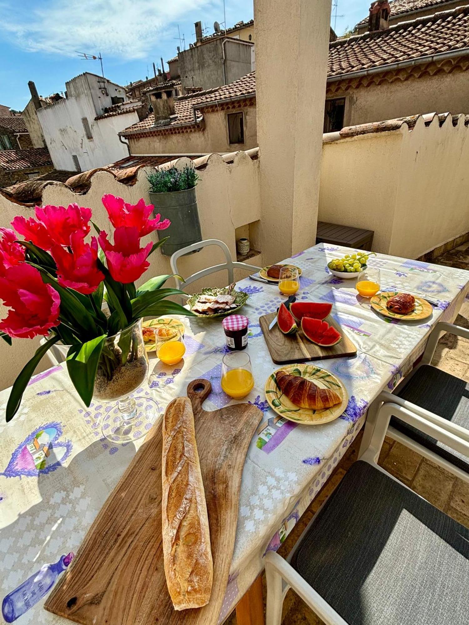Maison Elsud La Garde-Freinet Centre 3 Chambres Terrasse Parking Dış mekan fotoğraf